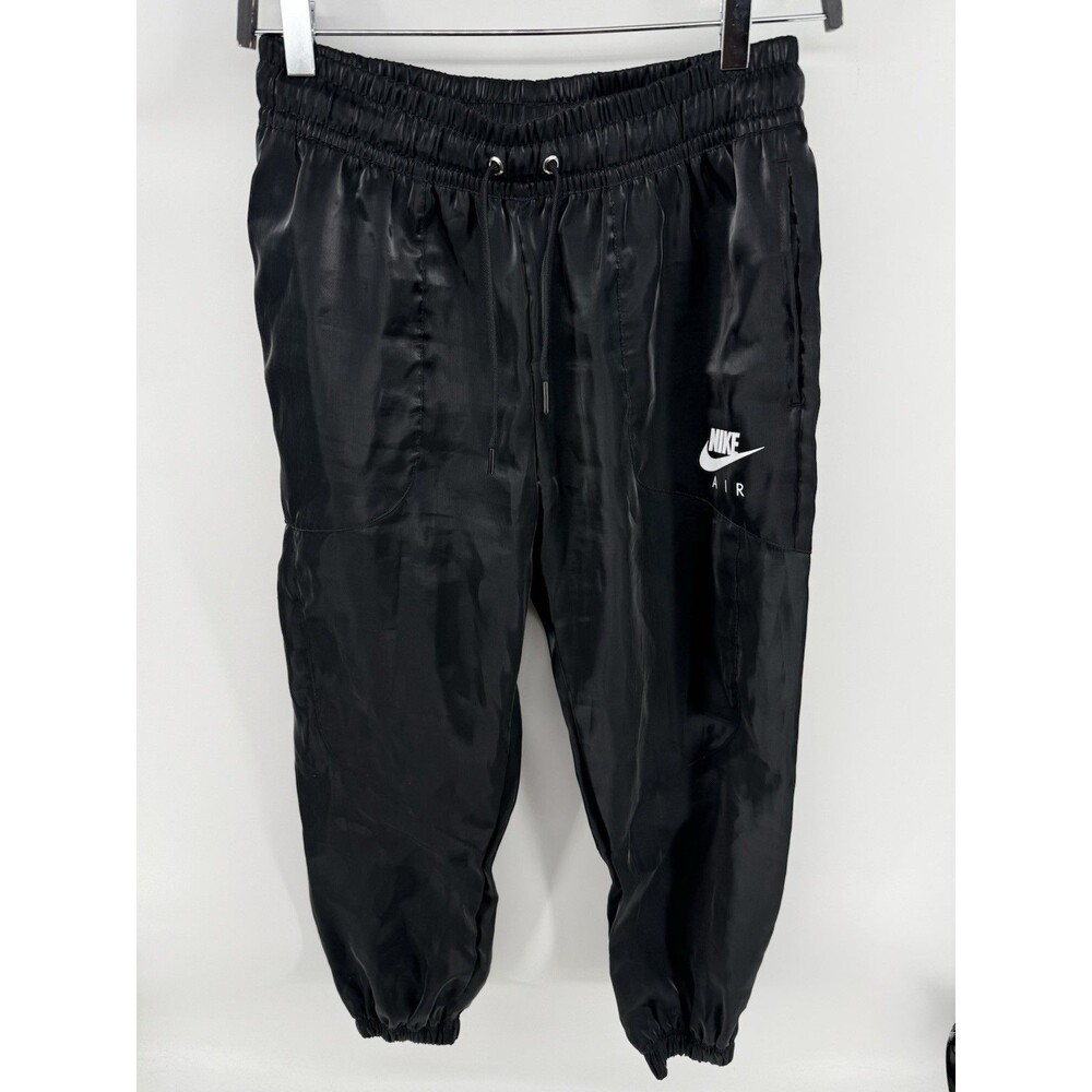 NIKE Sportswear Black Air Sheen Jogger Pants Size S